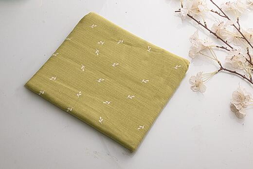 Fabric - Olive Green Colour Dye
