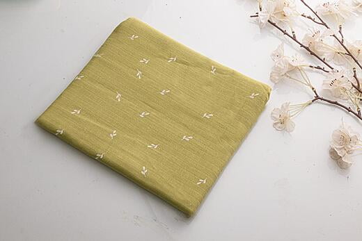 Fabric - Olive Green Colour Dye