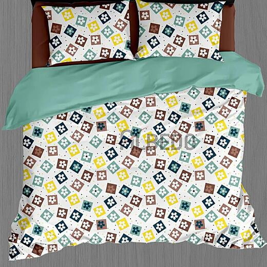 Glazed Cotton Single and Double Quilts