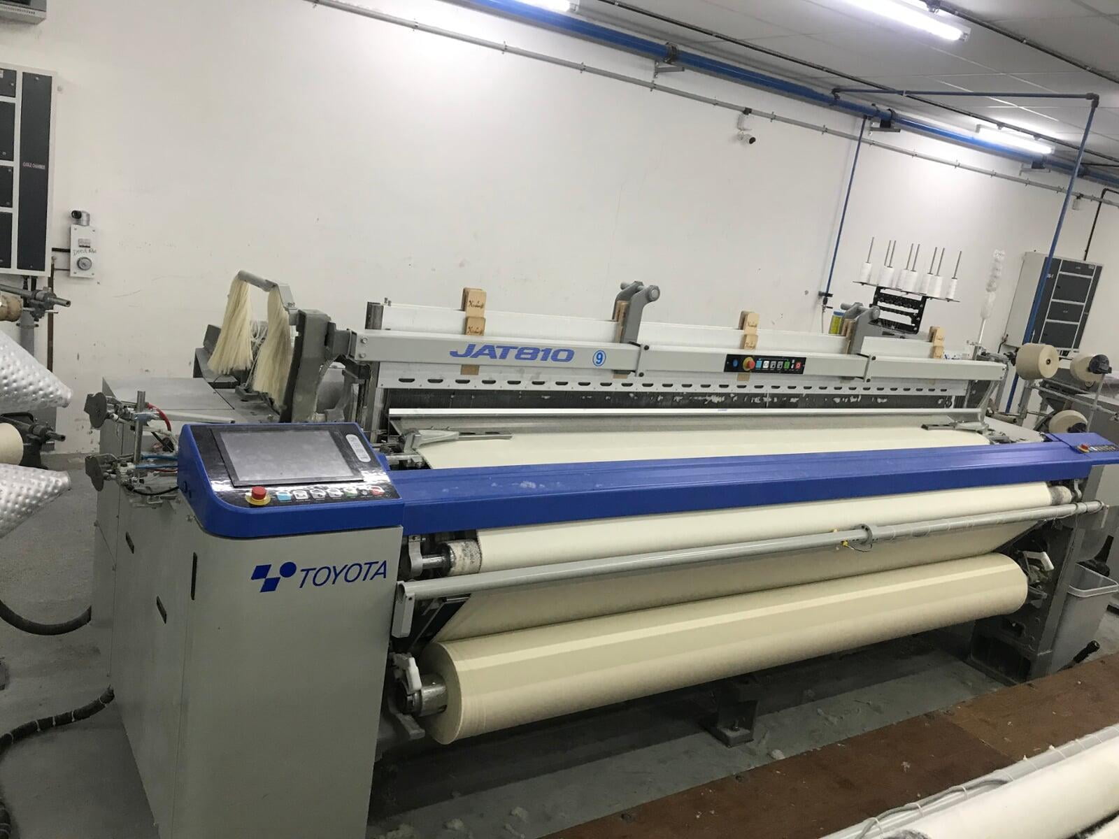 72" poly cotton greige in production